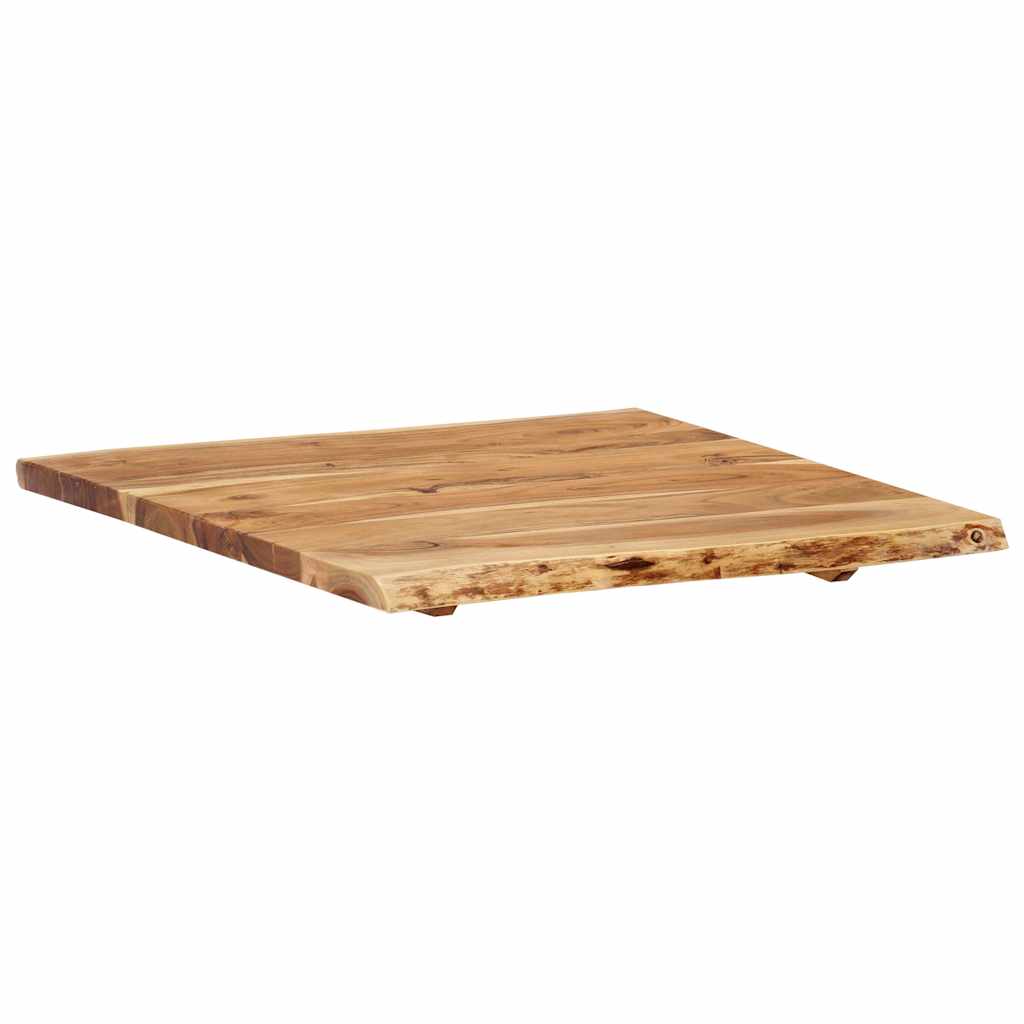286327 vidaXL Table Top Solid Acacia Wood 58x(50-60)x2,5 cm
