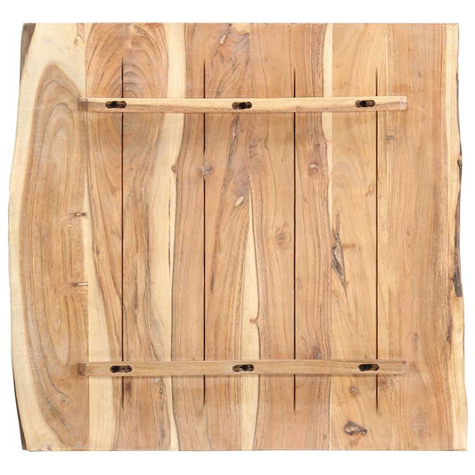286328 vidaXL Table Top Solid Acacia Wood 58x(50-60)x3,8 cm