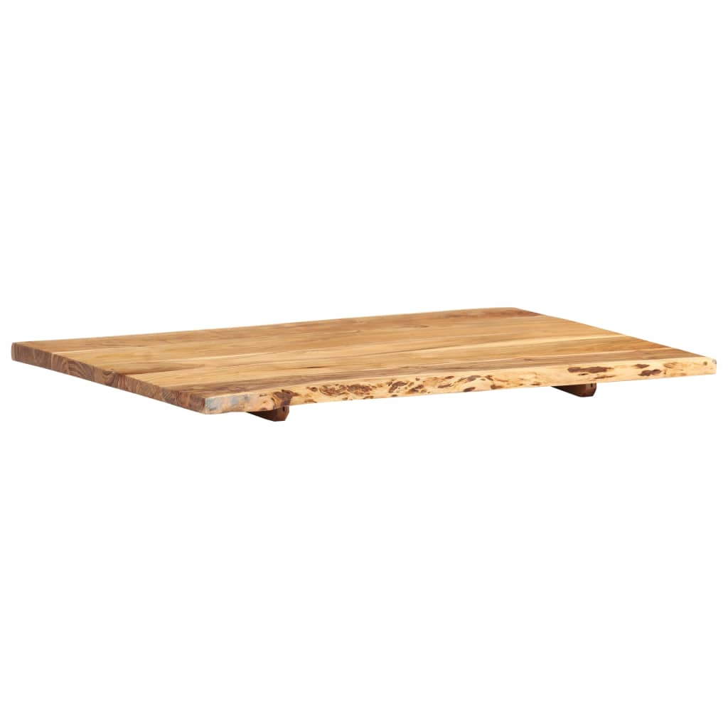 vidaXL Table Top | Natural wood | Solid acacia wood | 80x | Durable | Table Top