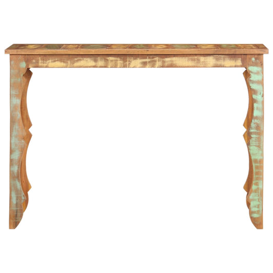 vidaXL Console Table 110x40x76 cm Solid Reclaimed Wood
