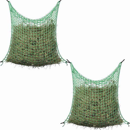 vidaXL Hay Nets 4 pcs Square 0,9x1,5 m PP
