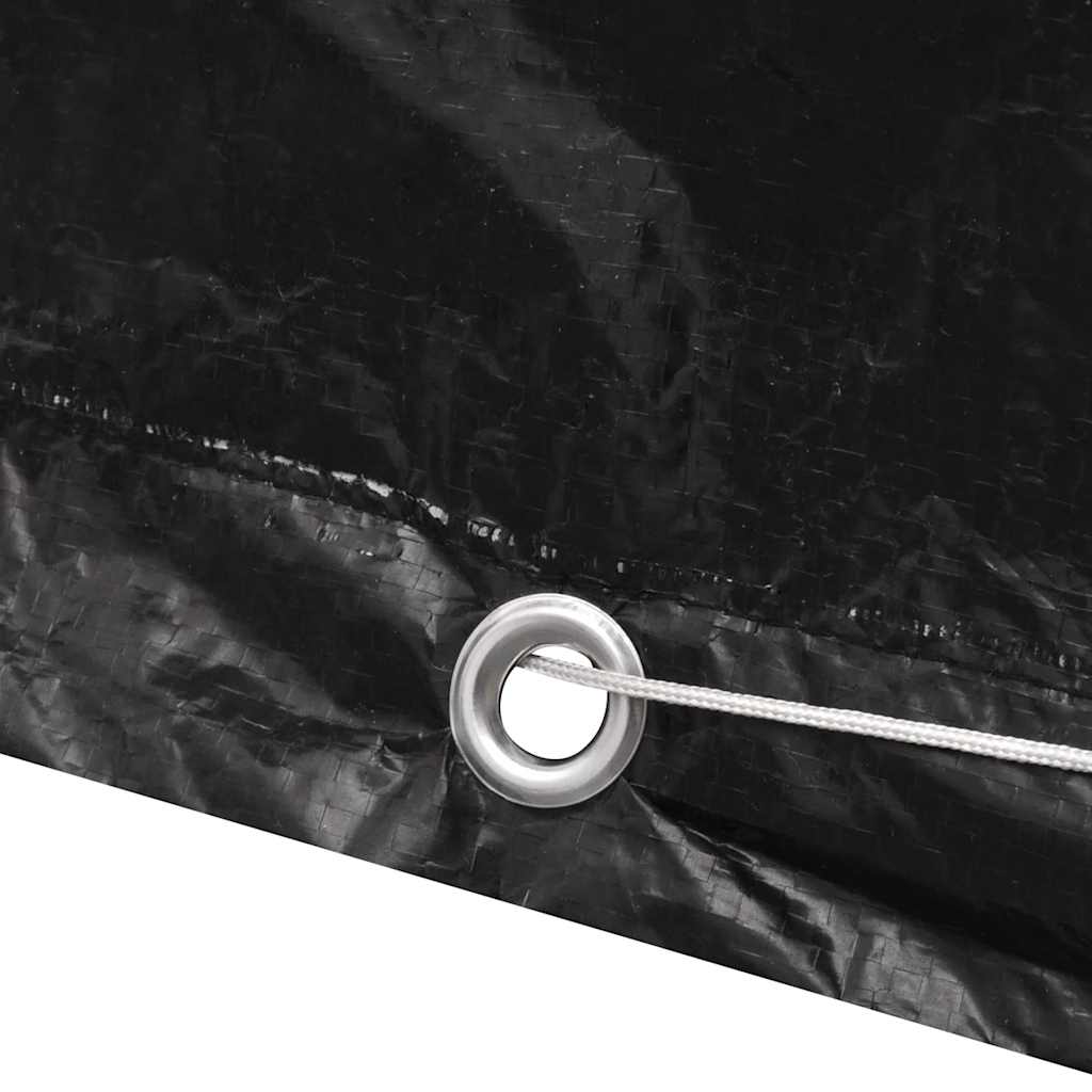 vidaXL Garden Furniture Covers 2 pcs 8 Eyelets 135x135x90 cm