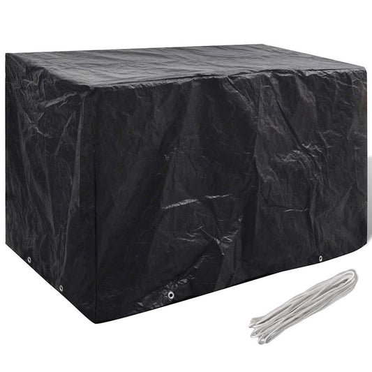 vidaXL Garden Furniture Covers 2 pcs 8 Eyelets 140x70x90 cm