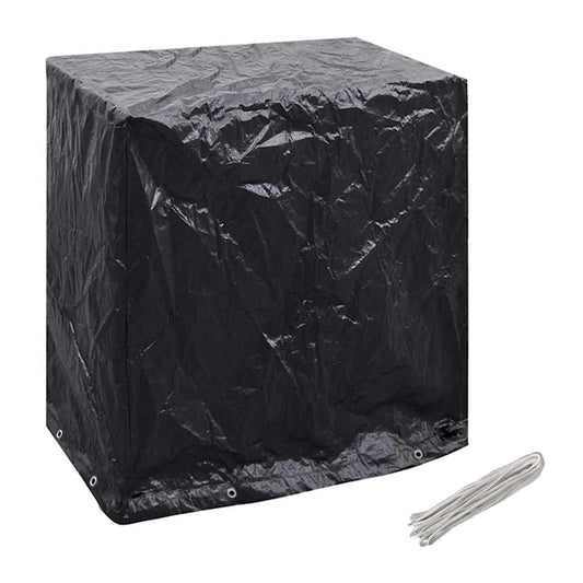vidaXL Garden Furniture Covers 2 pcs Tabletennis Table 8 Eyelets 160x55x182 cm