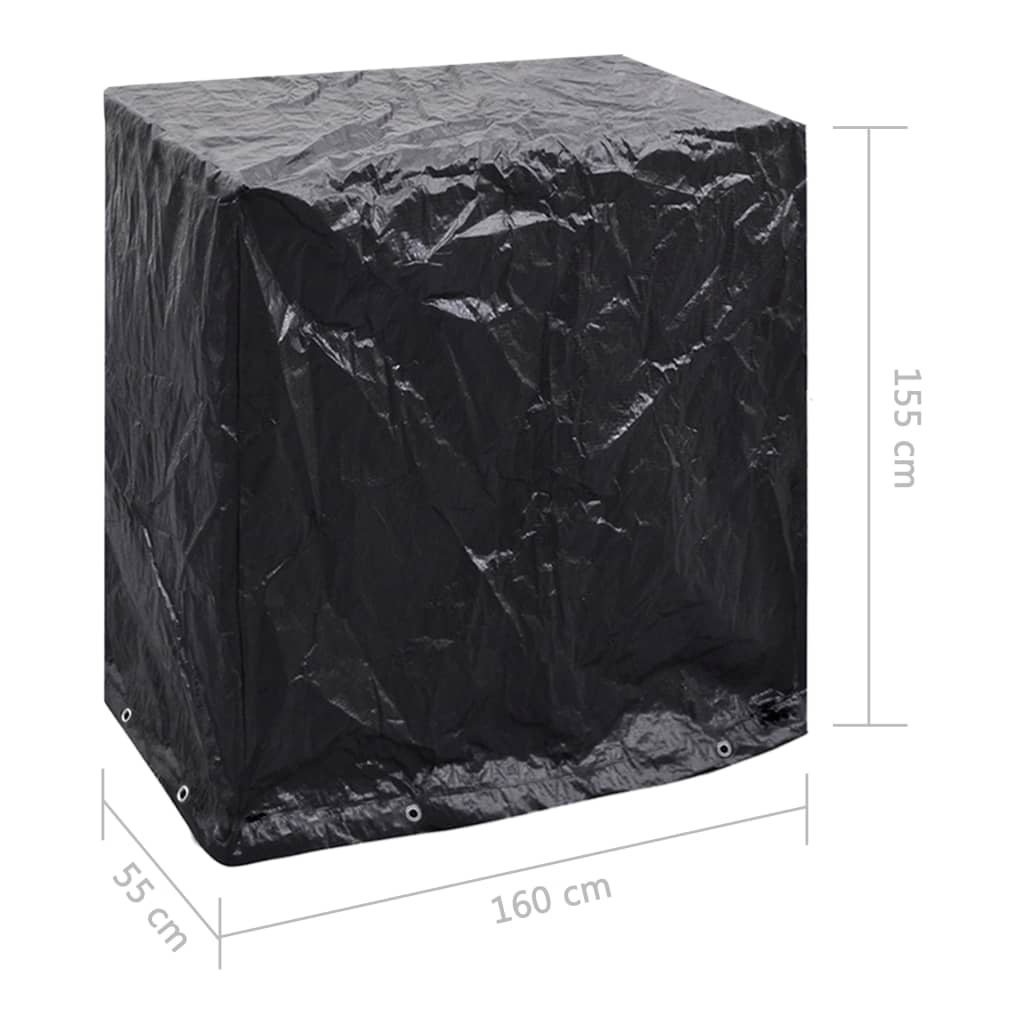 vidaXL Garden Furniture Covers 2pcs Tabletennis Table 160x55x182 cm