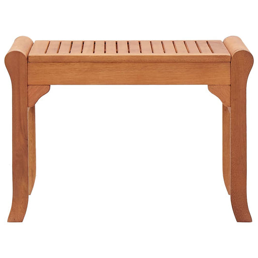 47289 vidaXL Garden Bench 64 cm Solid Eucalyptus Wood