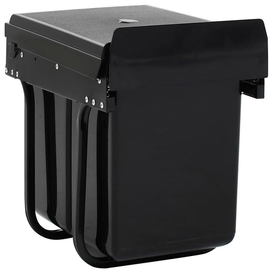 vidaXL Kitchen Cupboard Pull-out Dustbin Soft-Close 20 L
