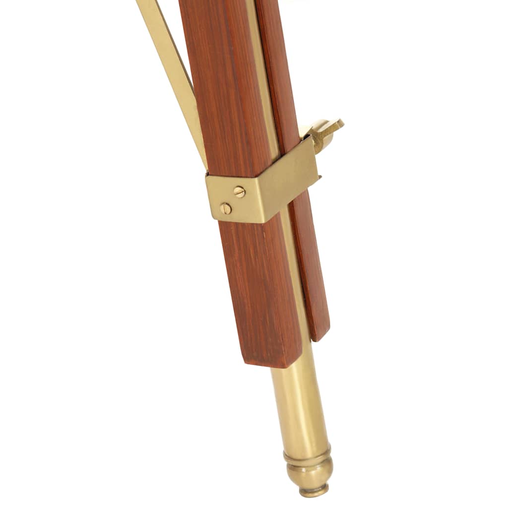 vidaXL Tripod Floor Lamp Solid Mango Wood 193 cm