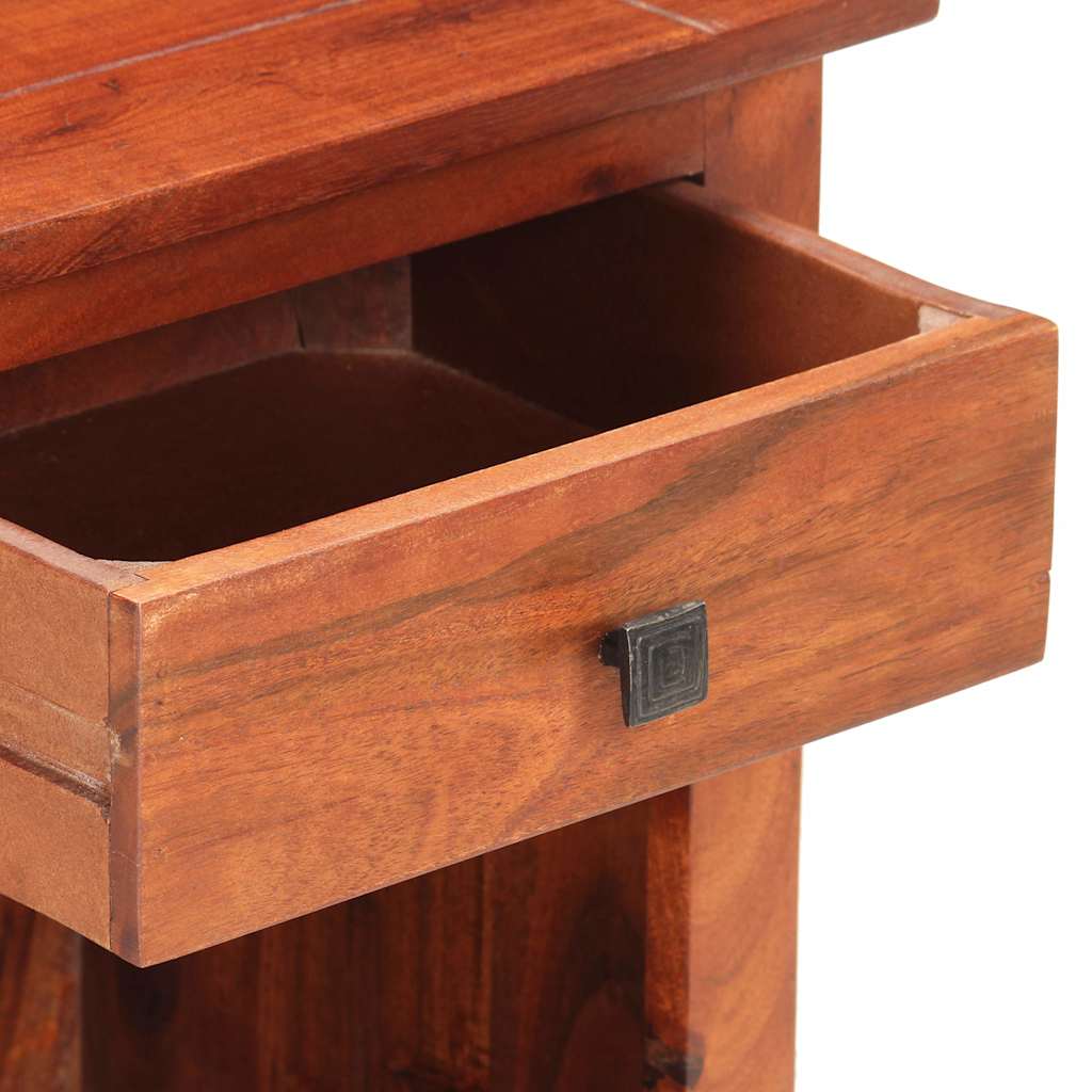 286265 vidaXL Bedside Cabinet 40x30x50 cm Solid Acacia Wood