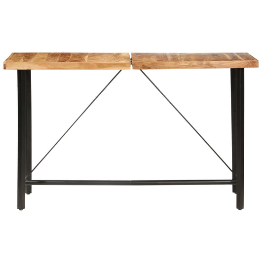 286596 vidaXL Bar Table 180x70x107 cm Solid Acacia Wood