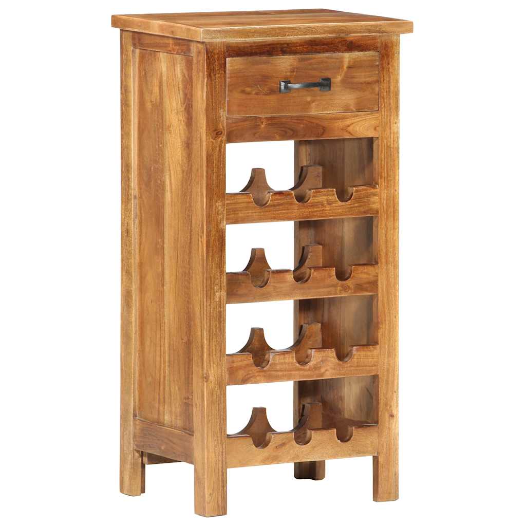 287482 vidaXL Wine Cabinet 40x30x80 cm Solid Acacia Wood
