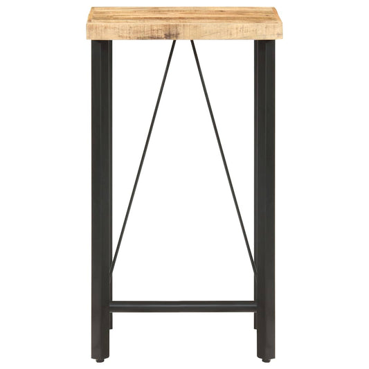 286610 vidaXL Bar Table 60x60x107 cm Rough Mango Wood