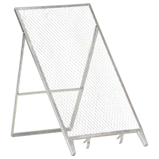 146151 vidaXL Garden Sieve Galvanised Steel