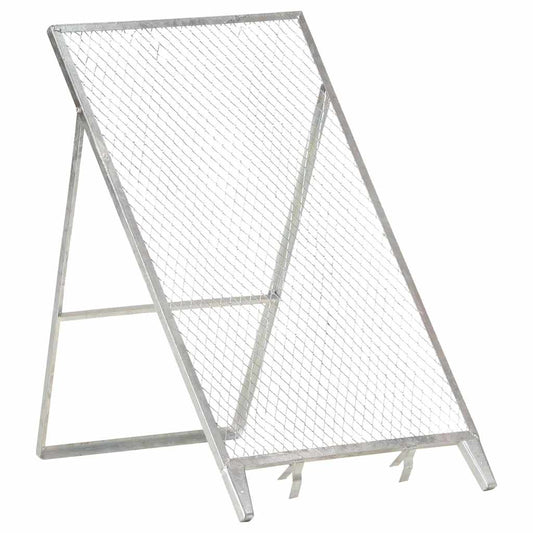 146151 vidaXL Garden Sieve Galvanised Steel