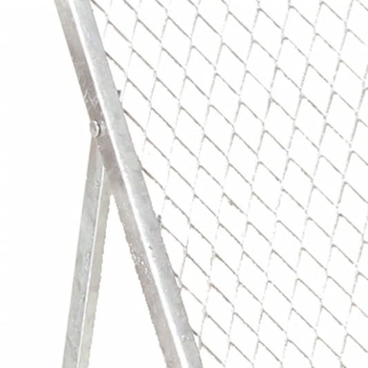 vidaXL Garden Sieve Galvanised Steel
