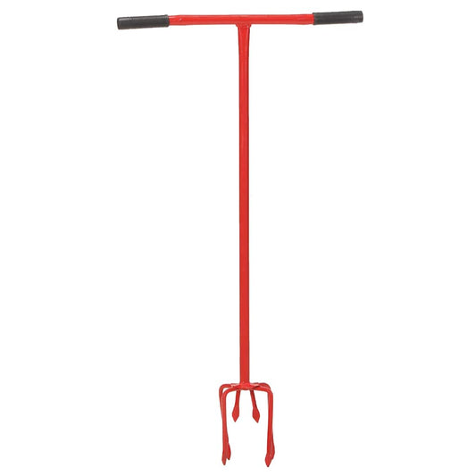 146153 vidaXL Garden Claw Red Steel