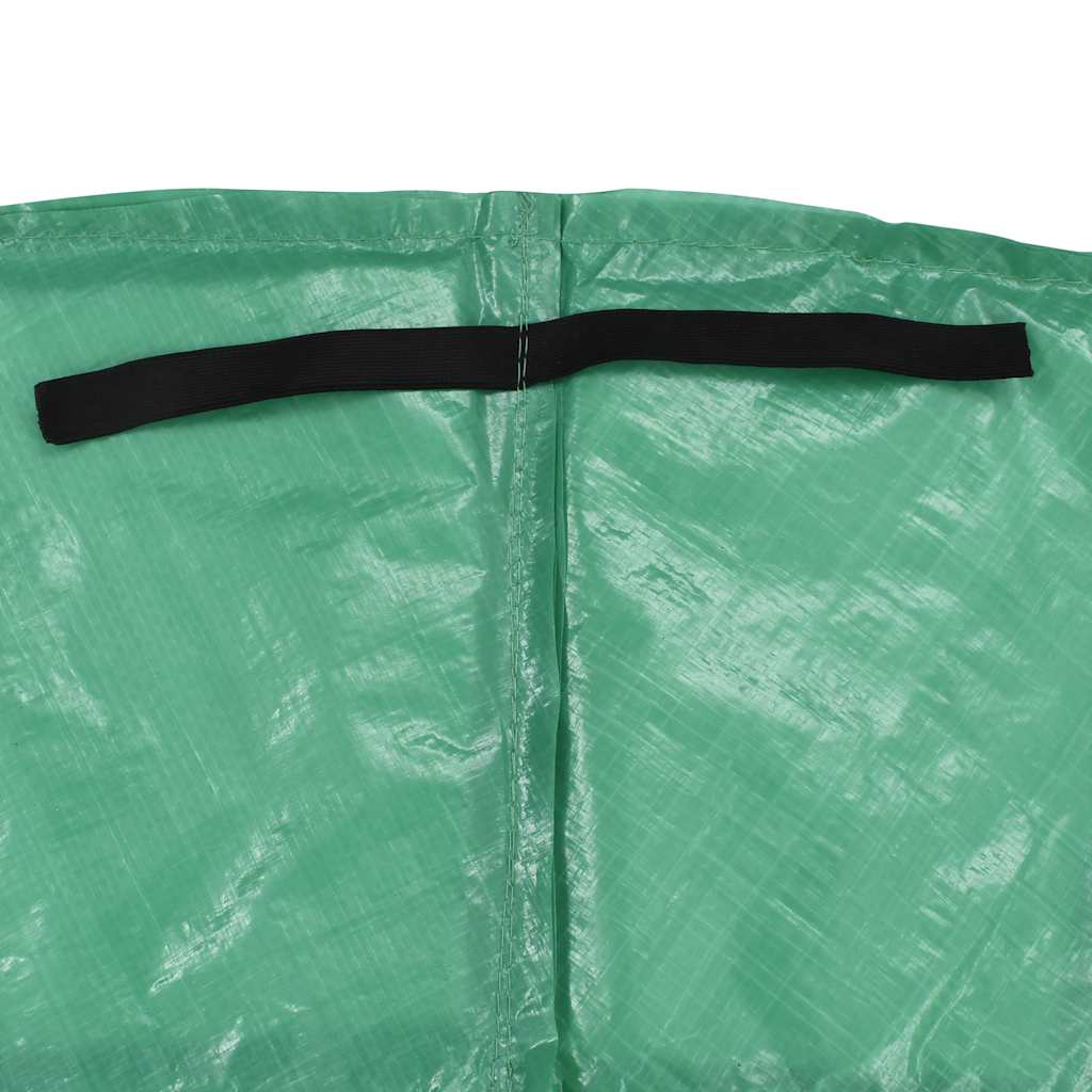92394 vidaXL Safety Pad PE Green for 12 Feet/3,66 m Round Trampoline