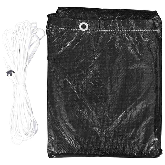 48636 vidaXL Garden Furniture Cover 10 Eyelets 205x90 cm