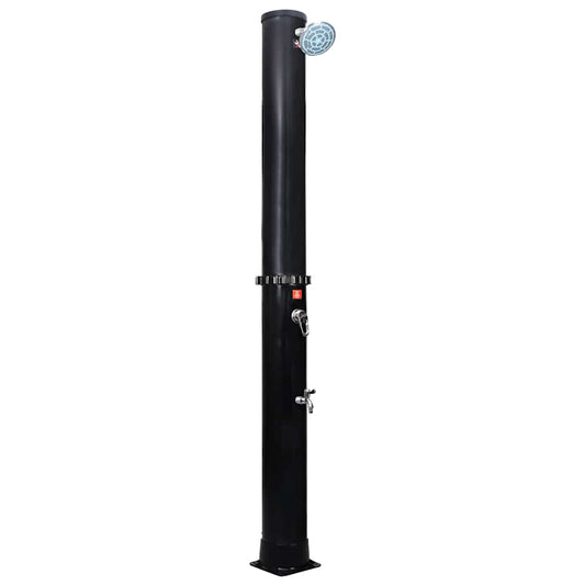 92392 vidaXL Outdoor Solar Shower with Shower Head and Faucet 40 L