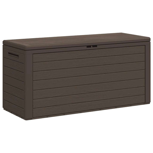 vidaXL Garden Storage Box Brown 116x44x55 cm