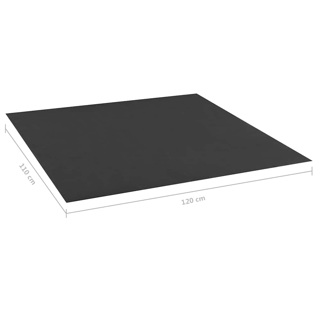 180081 vidaXL Sandpit Liner Black 120x110 cm