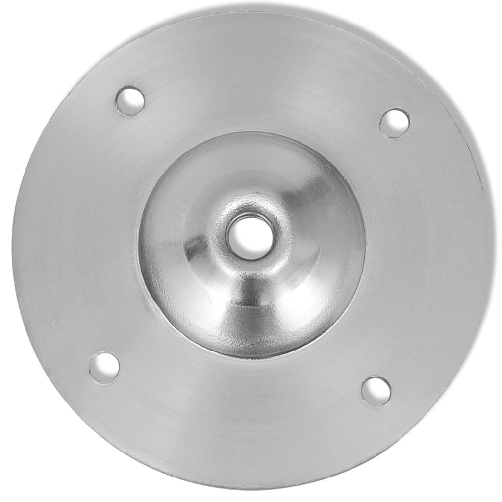 vidaXL Telescopic Table Legs 4 pcs Stainless Steel 710 mm-1100 mm
