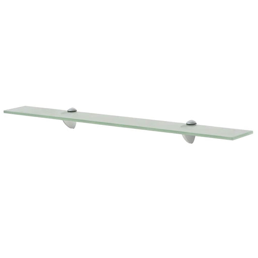vidaXL Floating Shelves 2 pcs Glass 70x20 cm 8 mm