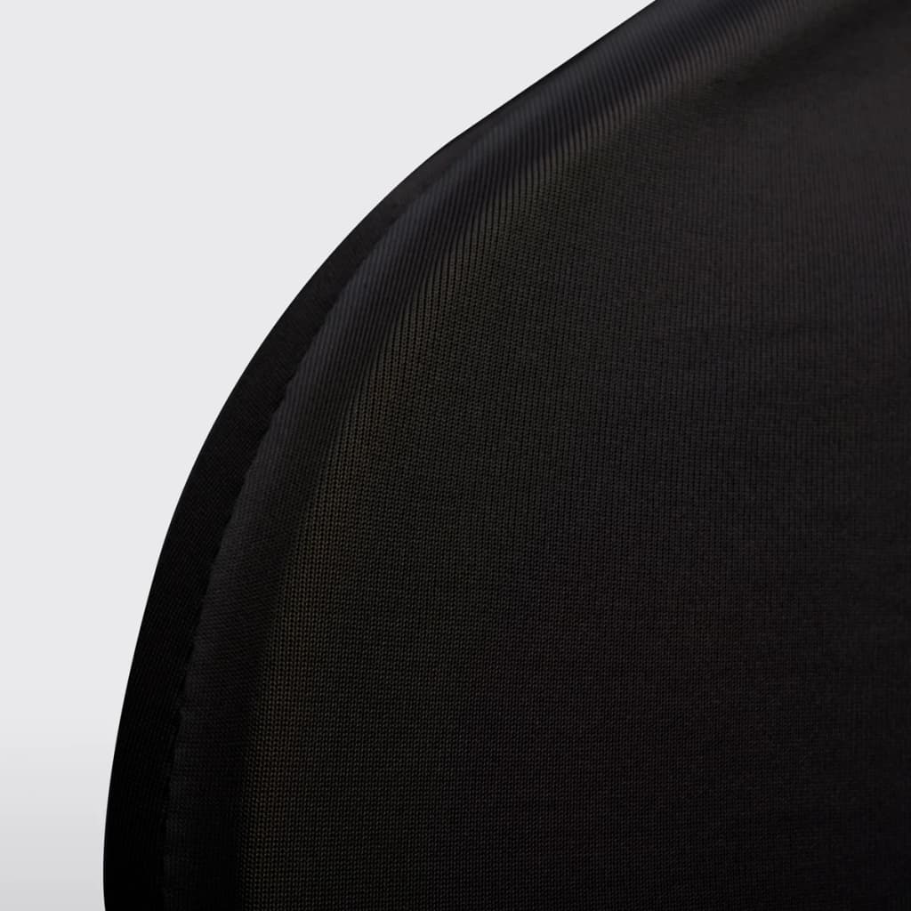 vidaXL Chair Cover Stretch Black 24 pcs