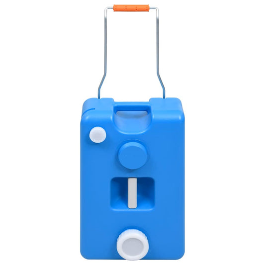 30131 vidaXL Wheeled Water Tank for Camping 25 L Blue
