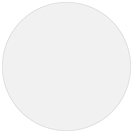 288250 vidaXL Table Protector Matte Ø 90 cm 1,6 mm PVC