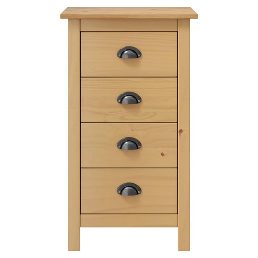 288911 vidaXL Sideboard "Hill" 46x35x80 cm Solid Pine Wood