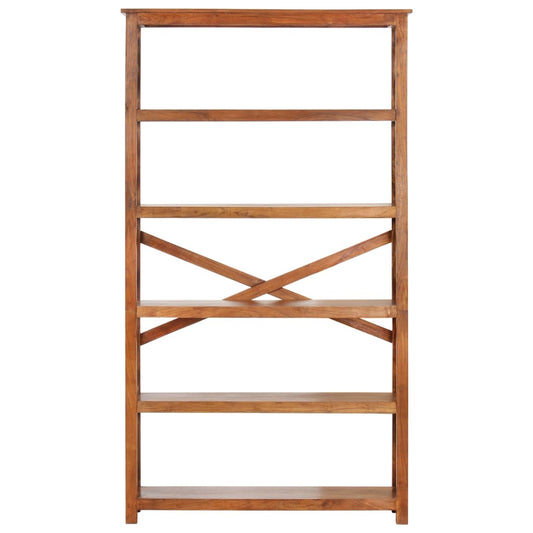 vidaXL Bookshelf 100x30x180 cm Solid Acacia Wood Honey Finish