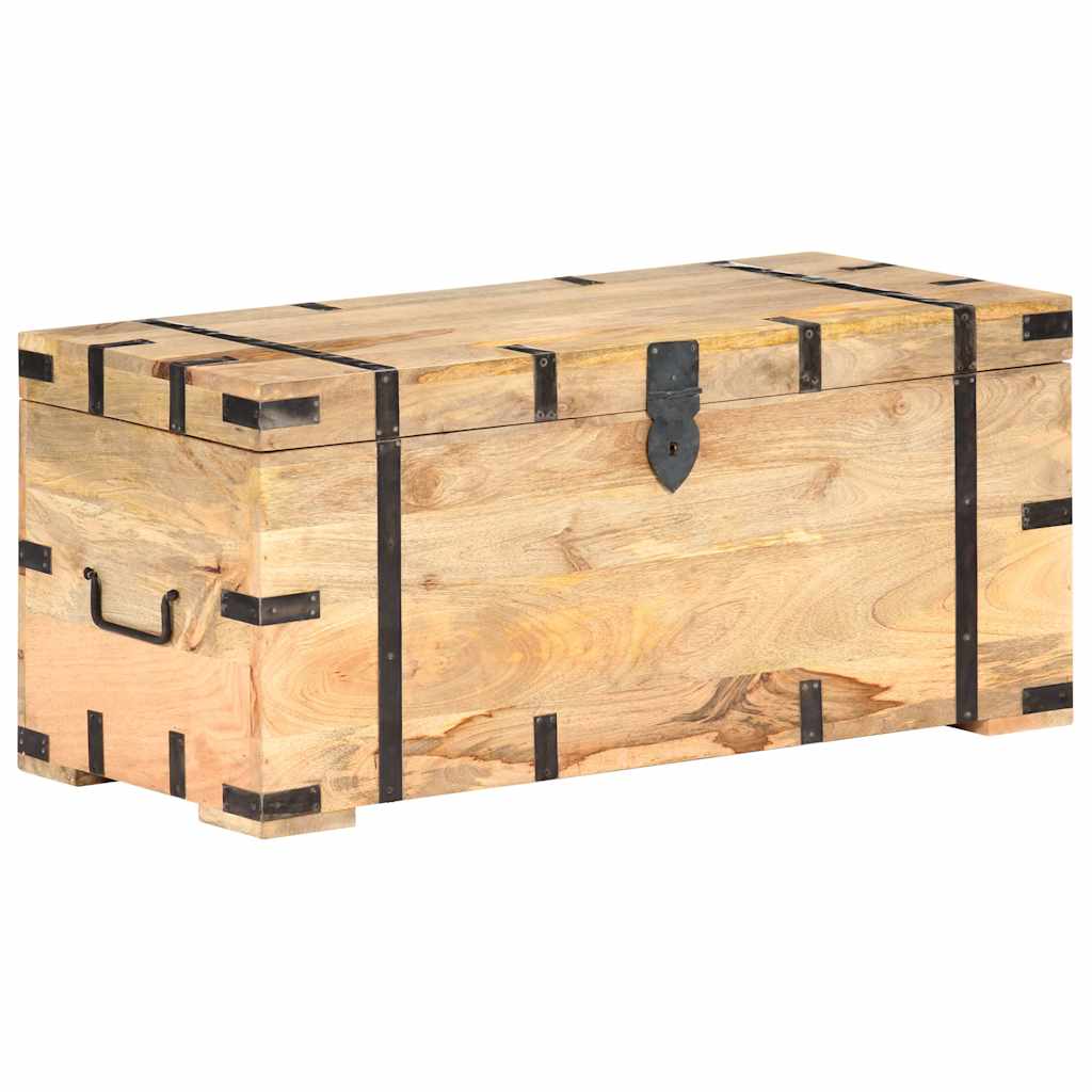 vidaXL Chest 90x40x40 cm Solid Mango Wood