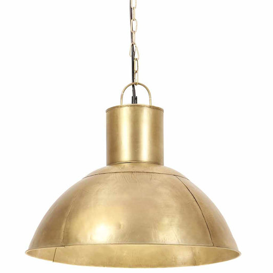 320564 vidaXL Hanging Lamp 25 W Brass Round 48 cm E27