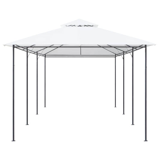 vidaXL Gazebo 600x298x270 cm White 180g/m²