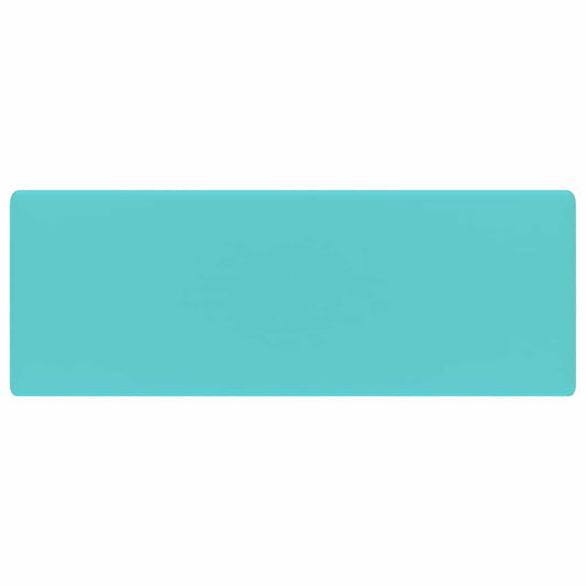 146947 vidaXL Luxury Basin Overflow Square Matt Light Green 41x41 cm Ceramic