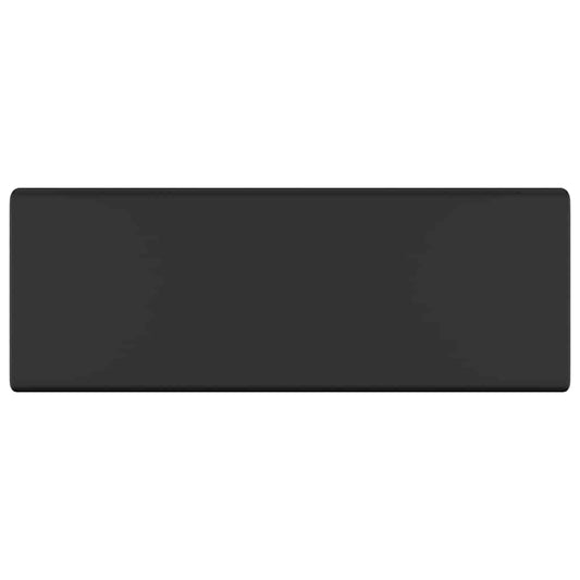 146953 vidaXL Luxury Basin Overflow Square Matt Black 41x41 cm Ceramic