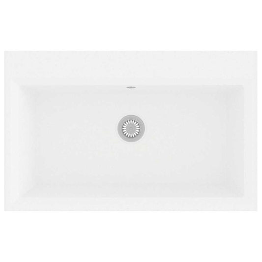 vidaXL Kitchen Sink White 79 x 50 x 31 cm Granite