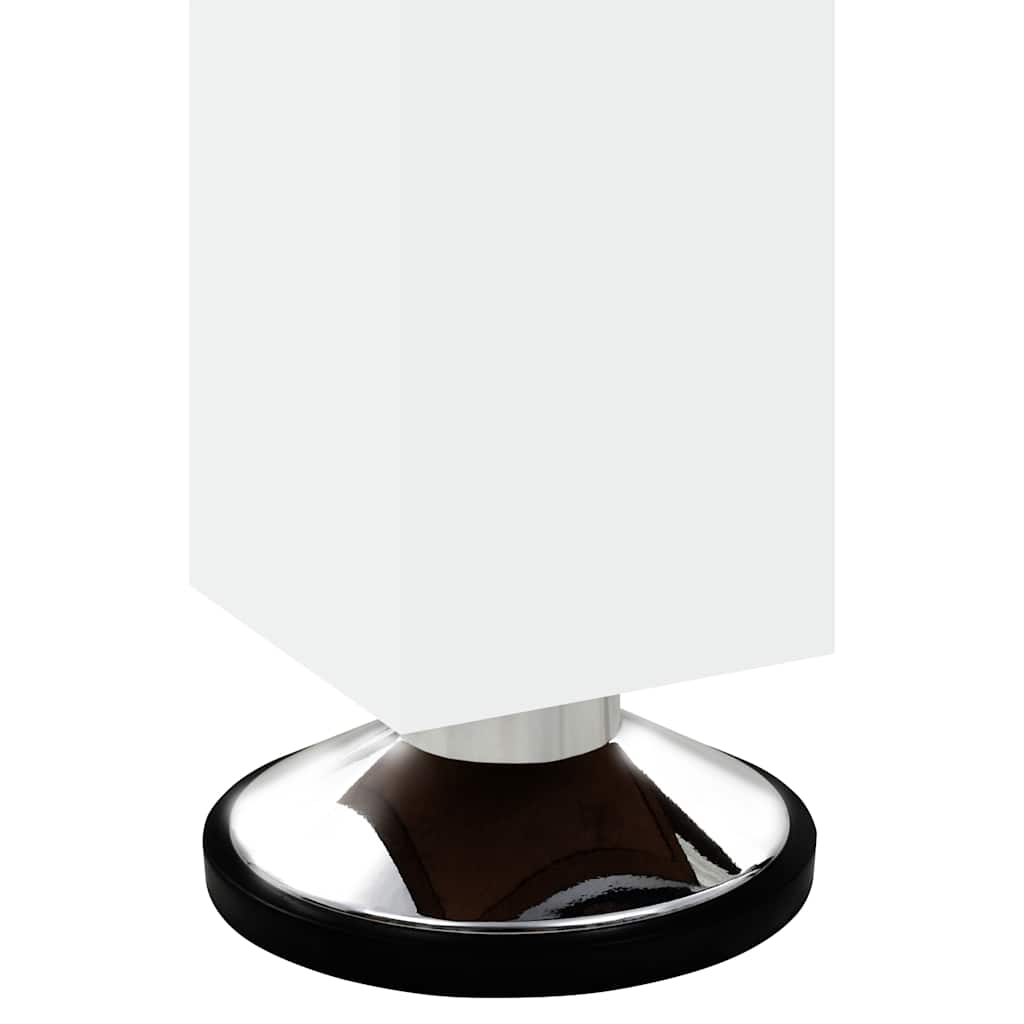 92501 vidaXL Football Table Steel 60 kg 140x74,5x87,5 cm White