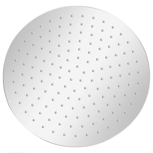 147687 vidaXL Rain Shower Head Stainless Steel 304 30 cm Round