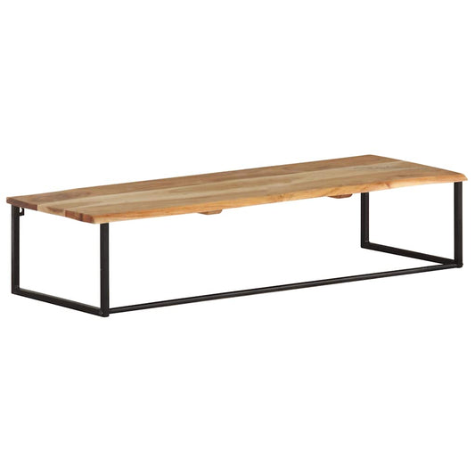 320251 vidaXL Peg with Live Edge 100x35x22 cm Solid Acacia Wood