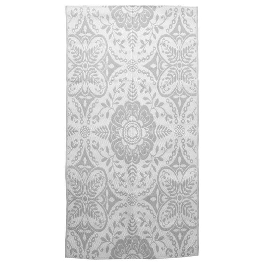 310450 vidaXL Outdoor Carpet ARAKIL Light Grey 160x230 cm PP