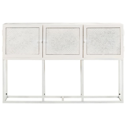 vidaXL Sideboard 115x30x76 cm Solid Mango Wood