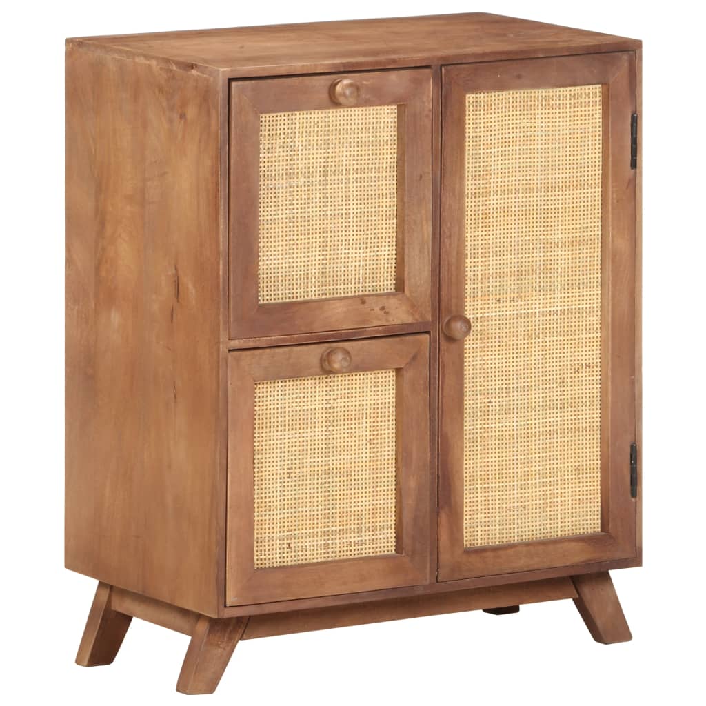vidaXL Sideboard 60x35x75 cm Solid Mango Wood