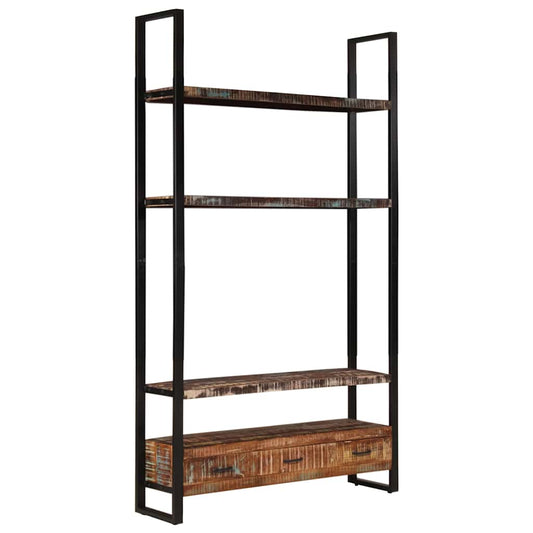 321054 vidaXL Bookshelf 118x30x200 cm Solid Reclaimed Wood