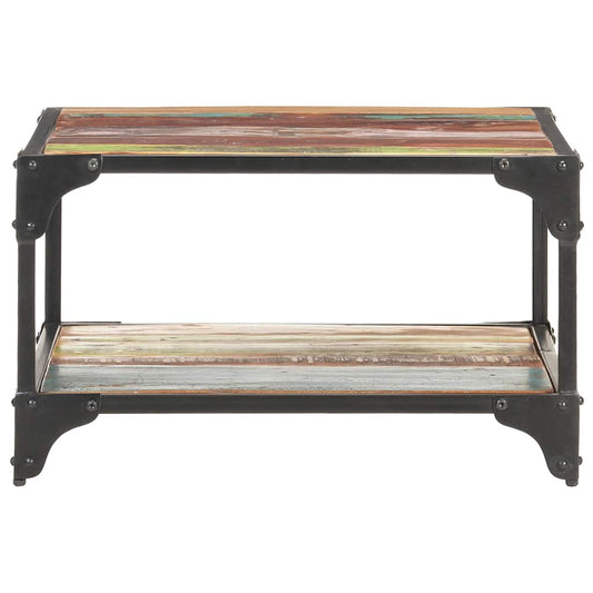 321795 vidaXL Coffee Table 60x60x35 cm Solid Reclaimed Wood