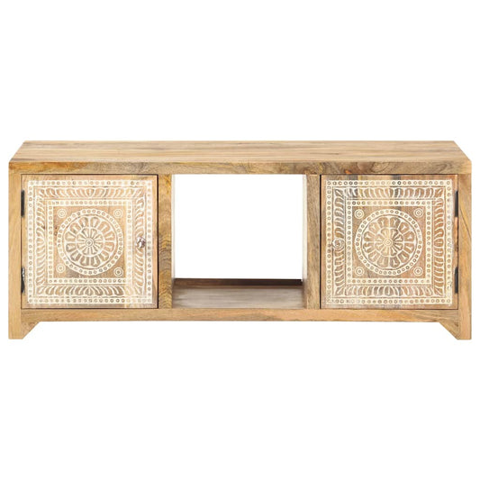 vidaXL Coffee Table 90x50x35 cm Solid Mango Wood