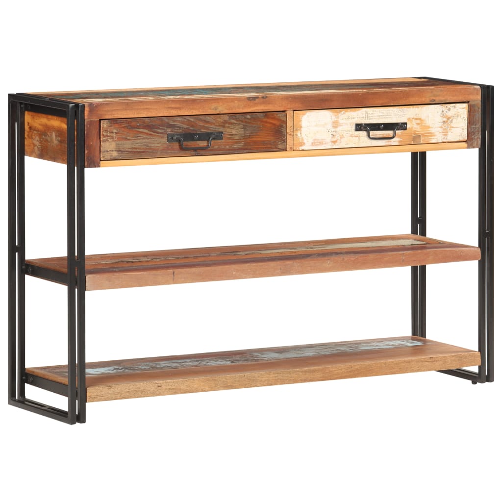 vidaXL Sideboard 120x30x75 cm Solid Reclaimed Wood