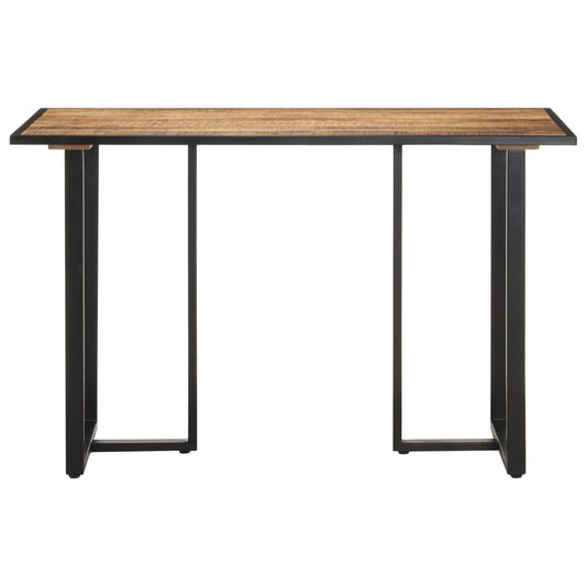 320689 vidaXL Dining Table 120 cm Rough Mango Wood