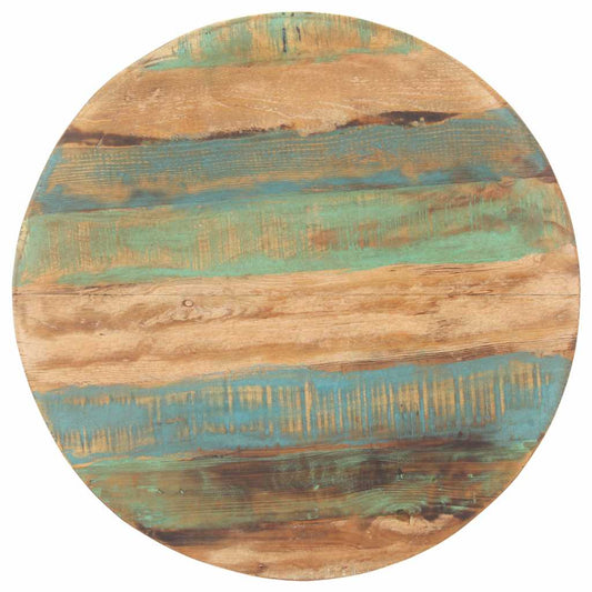 320484 vidaXL Dining Table 80 cm Solid Reclaimed Wood
